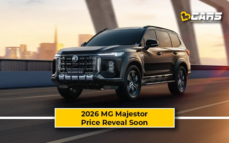 2026 MG Majestor Price Announcement On April 27; Bookings Open