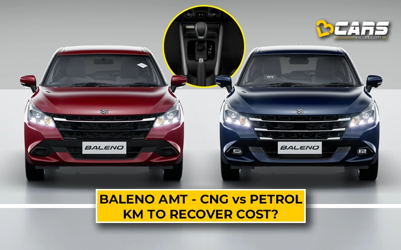 2026 Maruti Nexa Baleno CNG vs Petrol AMT - Mileage And Running Cost