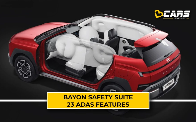 Hyundai Bayon Safety Features - 6 Airbags And Level 2 ADAS