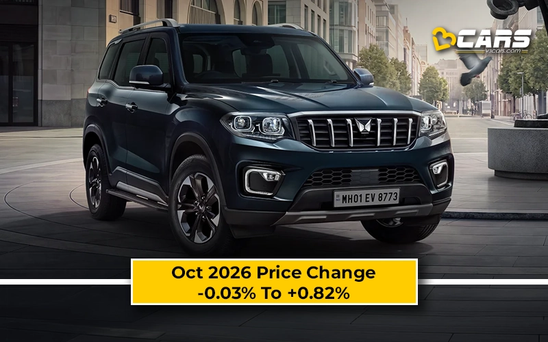 Mahindra Scorpio-N 2026 Oct Price Change — Hiked By Up To 19.5k