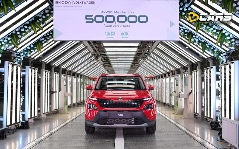 Skoda Crosses 5-Lakh Production Milestone in India
