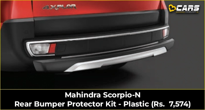 Mahindra Scorpio-N Rear Bumper Protector Kit