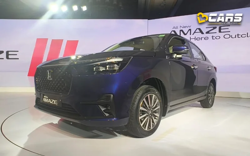 2024 Honda Amaze Launched At Rs. 8 Lakh