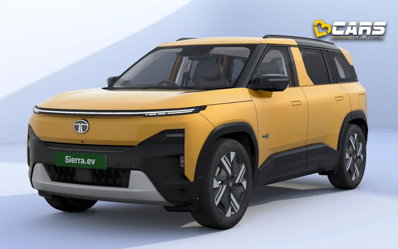 2026 Tata Sierra EV Yellow Colour