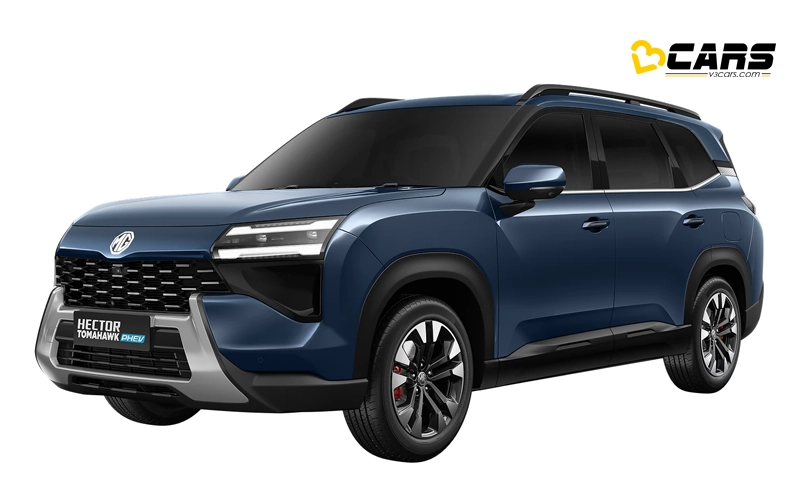 2026 MG Hector Tomahawk PHEV Blue Colour