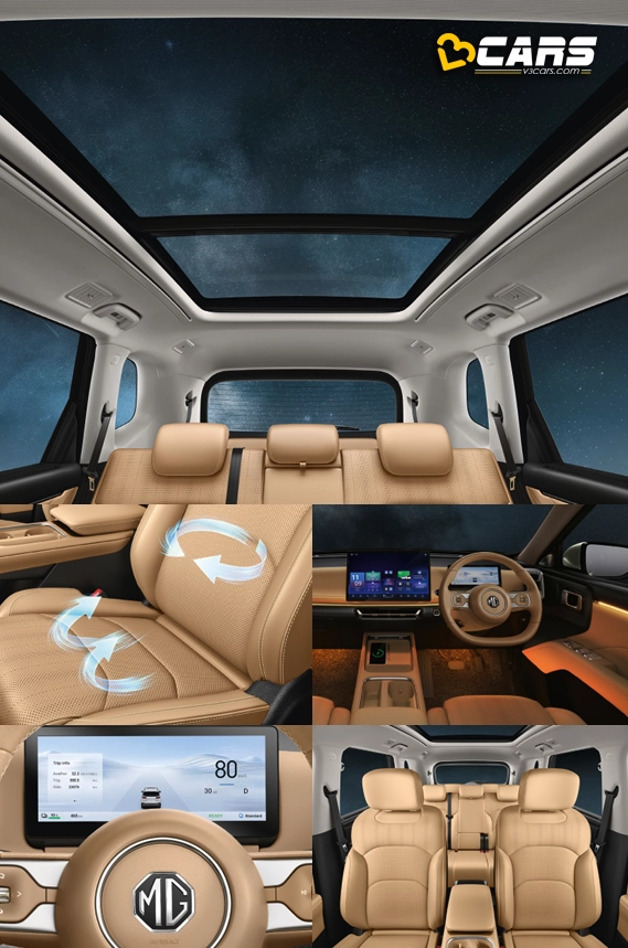 MG Hector Tomahawk EV Interior Design