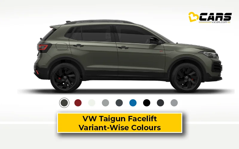 Volkswagen Taigun 2026 – All Exterior Colour Options (Variant-Wise)
