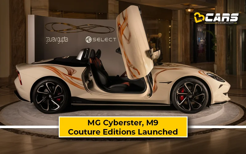 MG Cybester, M9 Couture Editions Launched – Price & Features