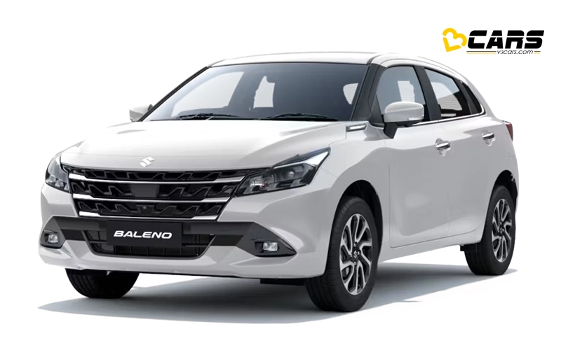  2026 Maruti Baleno Facelift White Colour