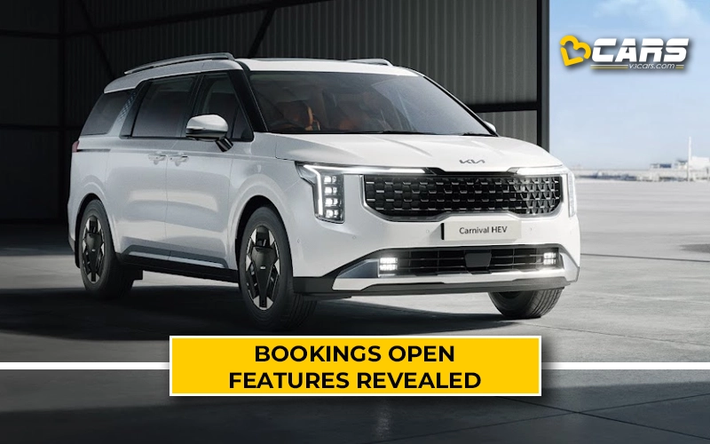 Kia Carnival Hybrid Pre-Bookings Open - Variant, Features Confirmed