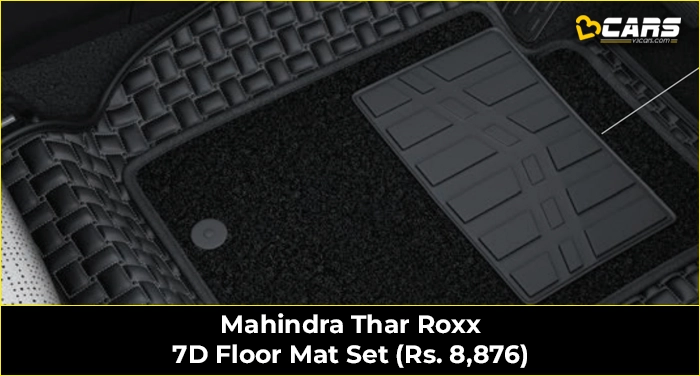 Mahindra Thar Roxx 7D Floor Mat Set
