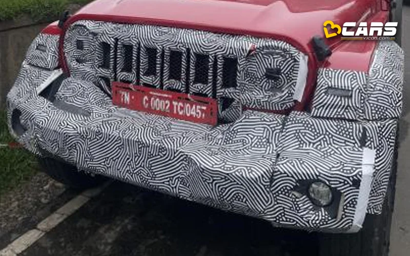 2025 Thar Facelift Exterior Design