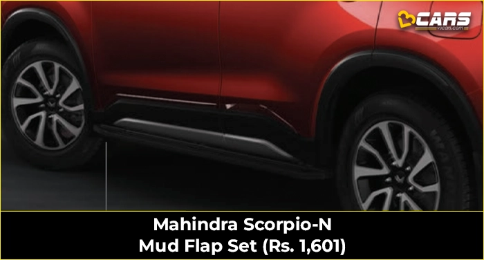 Mahindra Scorpio-N Mud Flap Set