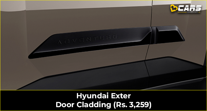 Hyundai Exter Door Cladding (Rs. 3,259)