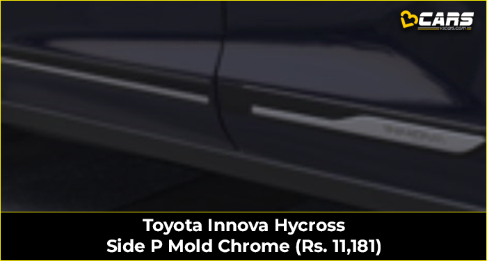 Innova hycross side p mold chrome