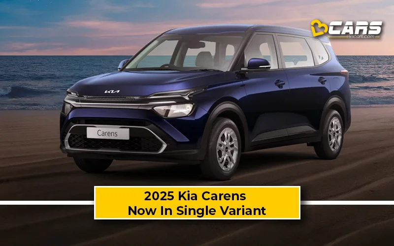 2025 Kia Carens Now Available In Single Premium (O) Variant Only