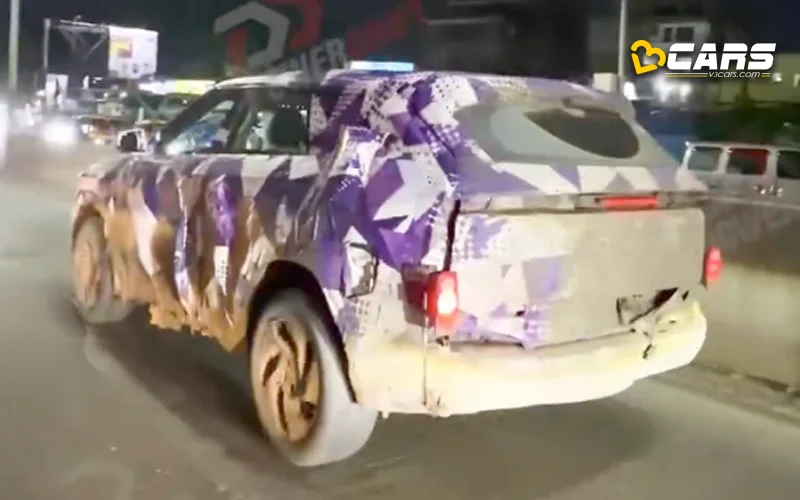 Mahindra BE 7 Rear Exterior Design