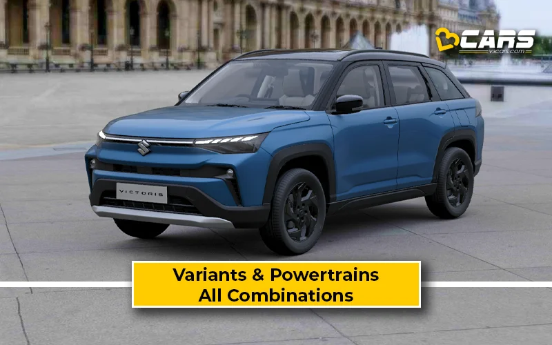 All Maruti Suzuki Victoris Engine-Transmission-Variant Combinations