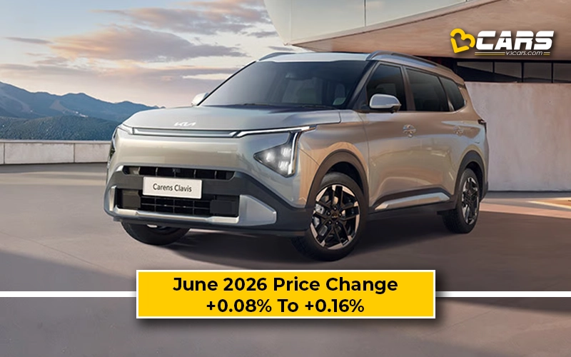 Kia Carens Clavis 2026 June Price Change