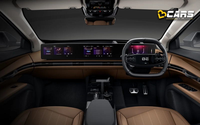 Mahindra BE 6 Sporteq Interior Design