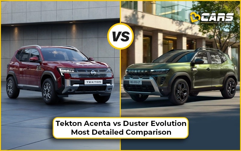 Nissan Tekton Acenta Vs Renault Duster Evolution