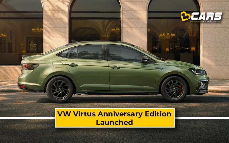 Volkswagen Virtus Anniversary Edition Launched At Rs 19.19 Lakh