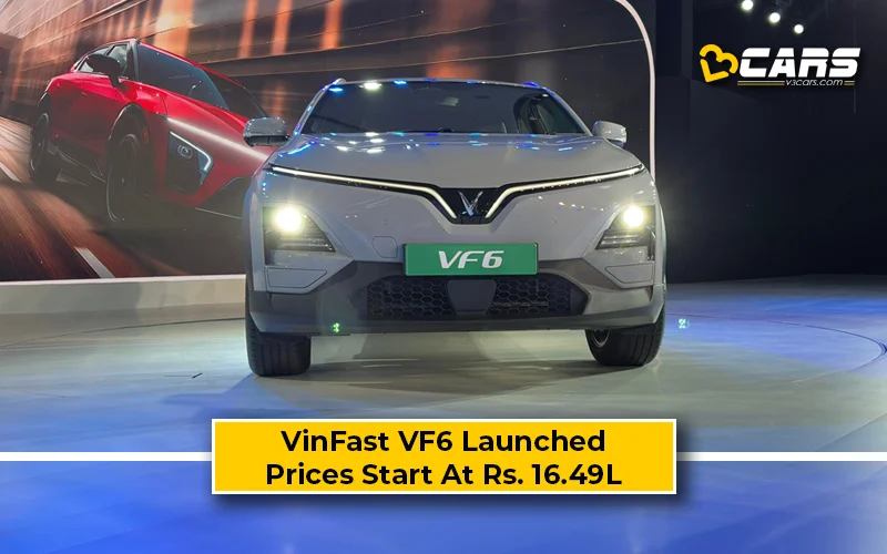 VinFast VF6 Launched At Rs. 16.49 Lakh
