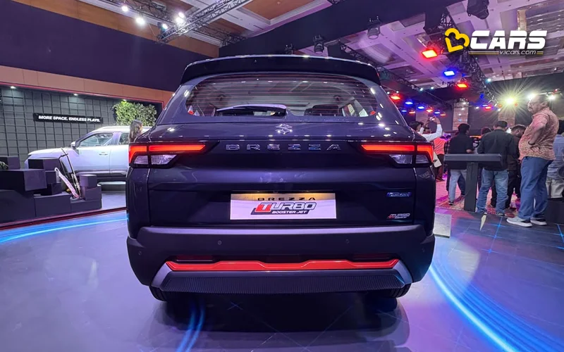 2026 Maruti Suzuki Brezza Rear Exterior Design