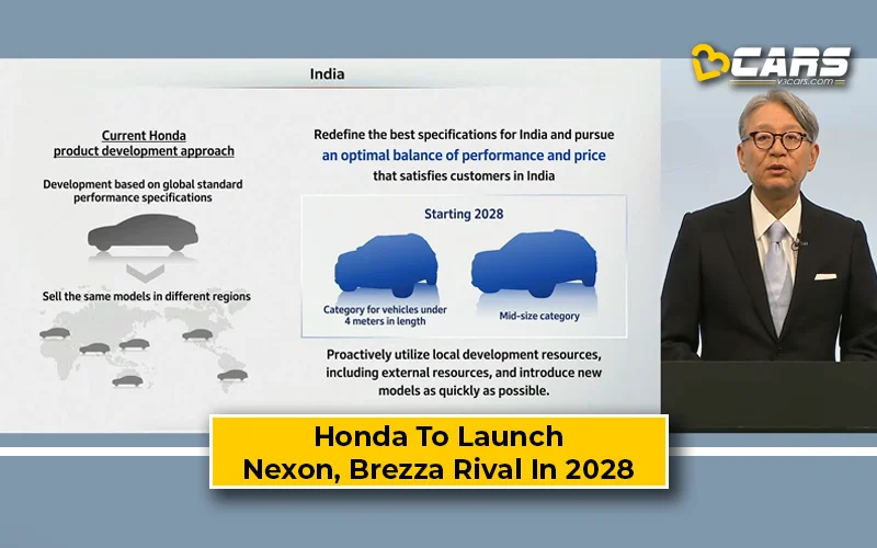 Honda SUV To Rival Nexon, Brezza To Launch In 2028