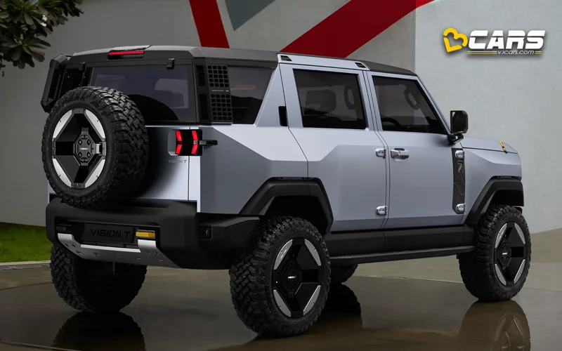 Mahindra Vision T Rear Exterior