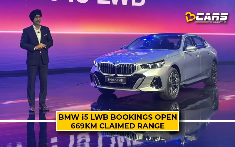BMW i5 LWB Bookings Open, 669km Claimed Range