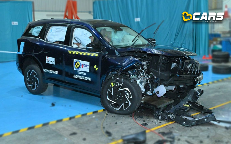 Mahindra XUV 7XO BNCAP Front Impact Test