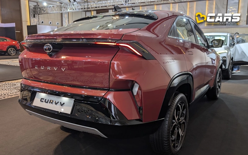 Tata Curvv Series X Creative X Plus Rear 3-Quarter