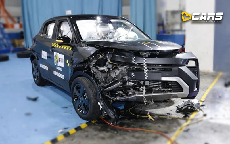 2026 Tata Punch Bharat NCAP Front Impact Test