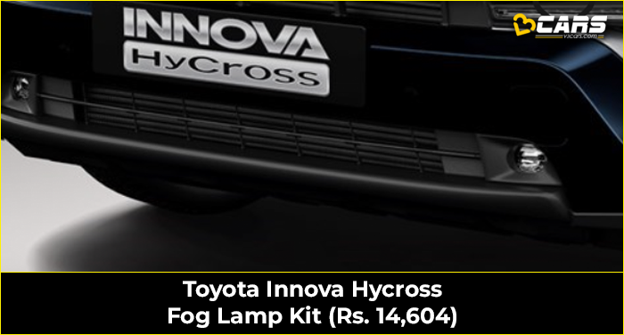 Innova hycross fog lamp kit