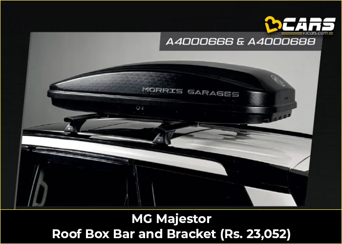 MG Majestor Roof Box Bar and Bracket
