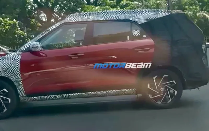 336335hyundai alcazar facelift spotted exterior