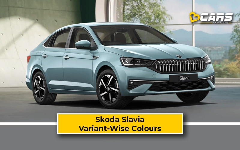 2026 Skoda Slavia Facelift Variant-Wise Colours (All Powertrains)