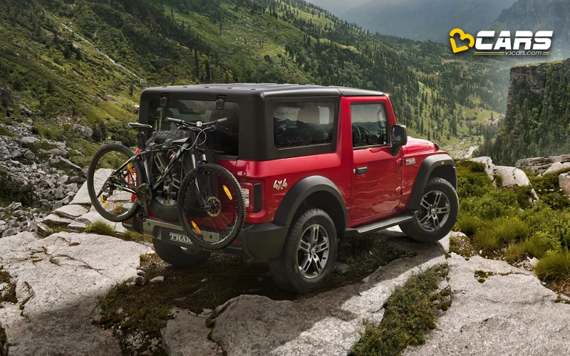 2025 Mahindra Thar Facelift Rear Exterior