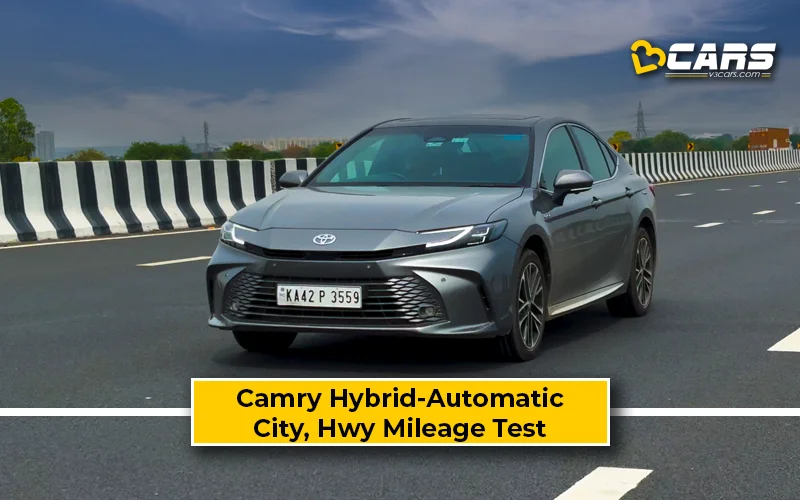 Toyota Camry Hybrid-AT Actual City, Highway Mileage Test