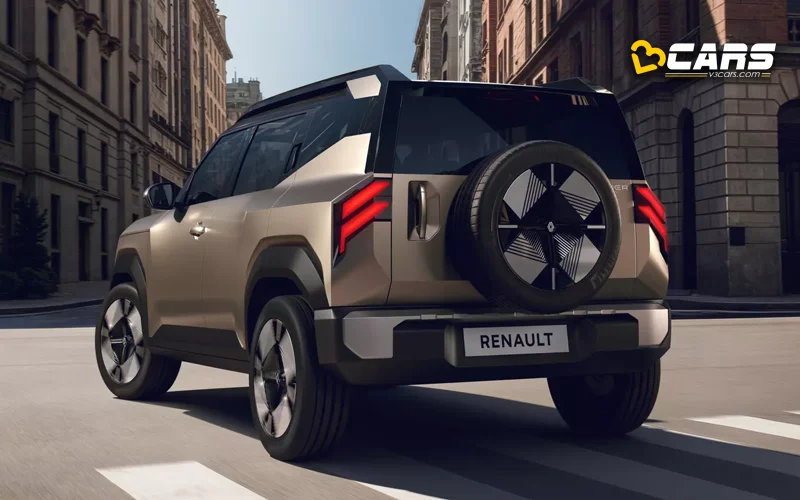 Renault Bridger Rear Exterior Design