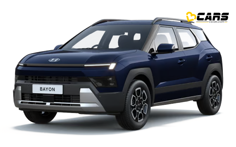 Hyundai Bayon Blue Colour