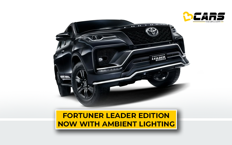 2026 Toyota Fortuner Leader Edition Prices And New Features