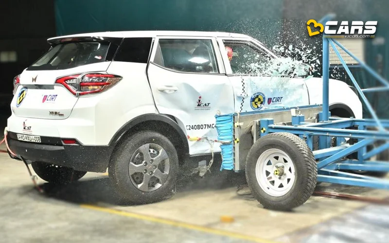 360748mahindra xuv 400 5 star bncap side exterior