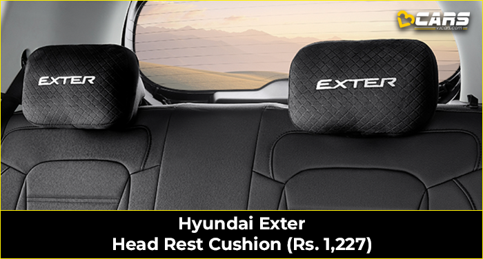 Hyundai Exter Head Rest Cushion (Rs. 1,227)