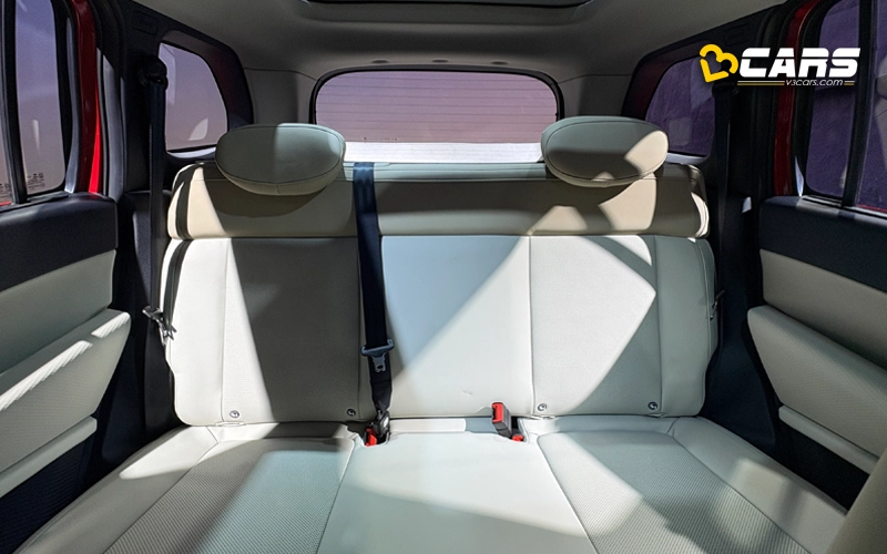 Tata Sierra Legend Series Rear Seat Design