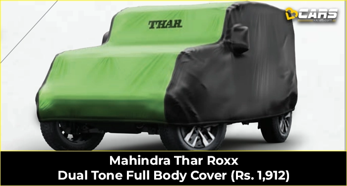 Mahindra Thar Roxx Dual Tone Full Body Cover