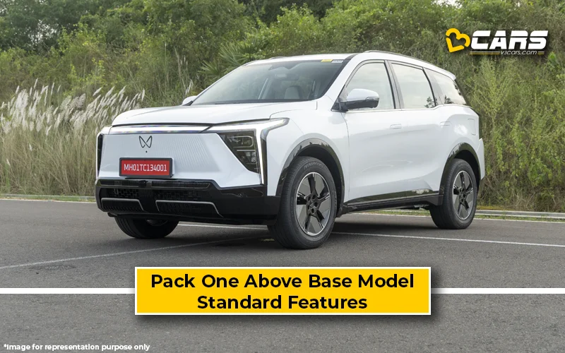 2026 Mahindra XEV 9S Pack One Above Features