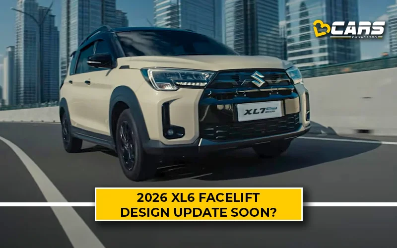 2026 Maruti XL6 Facelift Previewed By Suzuki XL7