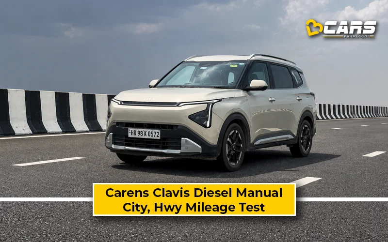 Kia Carens Clavis Turbo Diesel-MT Actual City, Highway Mileage Test